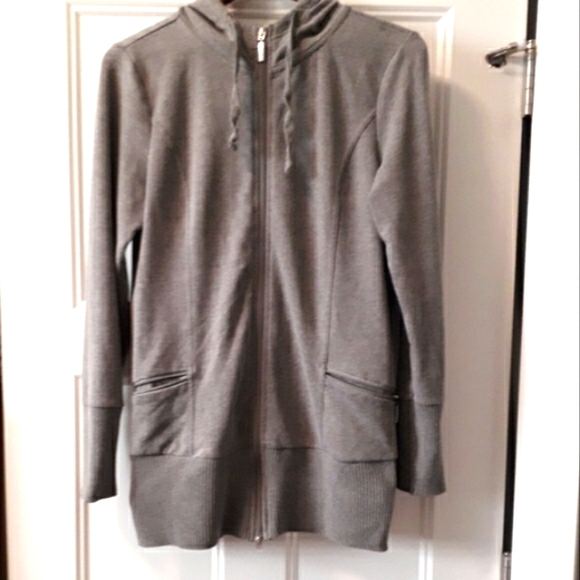 Thyme Maternity Tops - Thyme Maternity Long Lightweight Hoodie